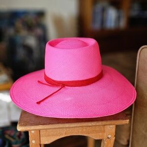 Artesano Puglia Wide Brim Straw Hat